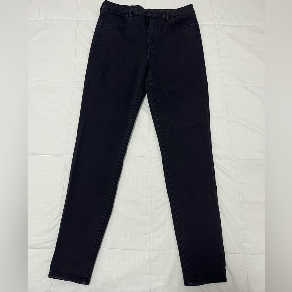 American Eagle Outfitters Women's Curvy Hi-Rise Jegging - Black
